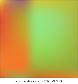 Bright interesting vector texture. Juicy splash and spreading spot. Vector illustration shape. Green psychedelic design, made with random color spots.
