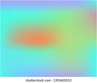 Bright interesting vector texture. Juicy splash and spreading spot. Vector illustration layout. Blue psychedelic design, made with random color spots.