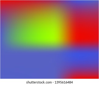 Bright interesting vector texture. Juicy splash and spreading spot. Vector illustration layout. Blue psychedelic design, made with random color spots.