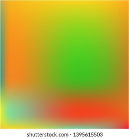 Bright interesting vector texture. Pretty splash and spreading spot. Vector illustration flat. Green psychedelic design, made with random color spots.