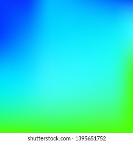 Bright interesting vector texture. Startling splash and spreading spot. Vector illustration concept. Blue psychedelic design, made with random color spots.