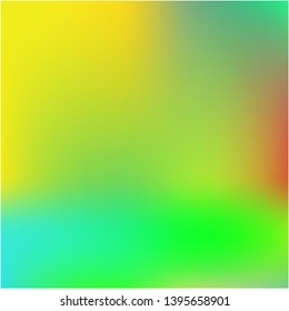 Bright interesting vector texture. Startling splash and spreading spot. Vector illustration presentation. Yellow psychedelic design, made with random color spots.