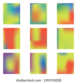 Bright interesting vector texture. Startling splash and spreading spot. Vector illustration space. Yellow psychedelic design, made with random color spots.