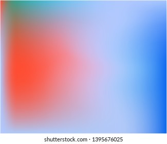 Bright interesting vector texture. Strange splash and spreading spot. Vector illustration presentation. Blue psychedelic design, made with random color spots.