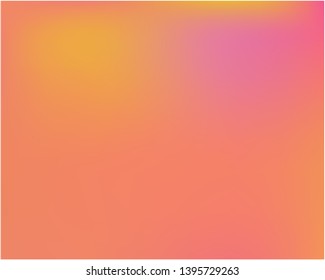 Bright interesting vector texture. Strange splash and spreading spot. Vector illustration cover. Orange psychedelic design, made with random color spots.