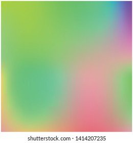 Bright interesting vector texture. Strange splash and spreading spot. Vector illustration presentation. Green psychedelic design, made with random color spots.