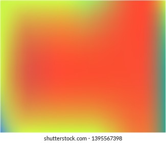 Bright interesting vector texture. Trendy splash and spreading spot. Vector illustration layout. Red psychedelic design, made with random color spots.