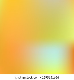 Bright interesting vector texture. Trendy splash and spreading spot. Vector illustration space. Orange psychedelic design, made with random color spots.