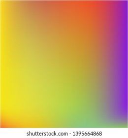 Bright interesting vector texture. Trendy splash and spreading spot. Vector illustration show. Yellow psychedelic design, made with random color spots.