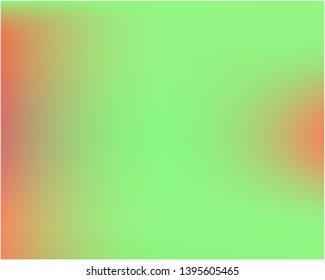 Bright interesting vector texture. Unreal splash and spreading spot. Vector illustration flat. Green psychedelic design, made with random color spots.