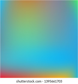 Bright interesting vector texture. Unreal splash and spreading spot. Vector illustration flat. Blue psychedelic design, made with random color spots.