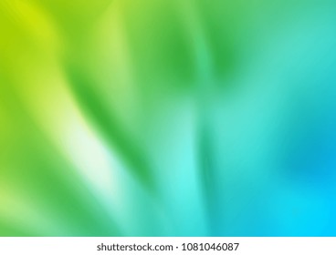 Bright iridescent smooth gradient abstract background. Vector colorful graphic design