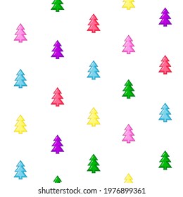 bright and joyful seamless pattern with multicolor balls isolated on the black background. Vector illustration