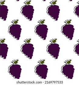 Helles Fruchtmuster, inspiriert von sonnigen Sommertagen. Muster ist bearbeitbare Vektorgrafik, die Sie skalieren können ohne Qualitätsverlust. Gute und einfache Nutzung für Ihr Design und Ihre Ideen. 