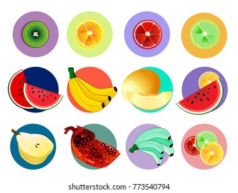 
Bright and juicy fruits like everyone and fit into any still life