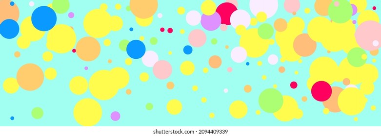 Bright Kids Circles Dark Purple Wallpaper. Indigo Green Color Violet Children Multicolor Background. Bordo Pastel Pink White Play Vibrant Textile. Yellow Blue Rainbow Red Beige Pattern.