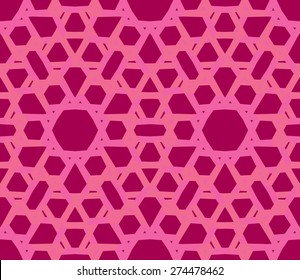 Bright lace pattern in lilac pink.