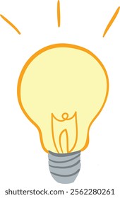 bright lamp vector stock illustration 