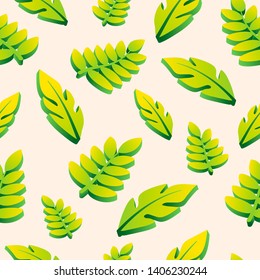Bright leaves pattern for web and banners, flyers, postcards, posters,DIY