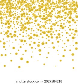 Bright Lemon Background White Vector. Citrus Fresh Set. Bright Food Lime. Bright Dessert Set.