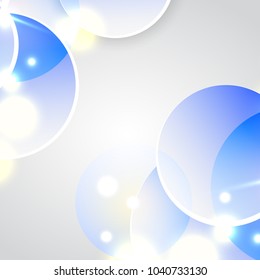 Bright light background, abstraction. Vector.  Summer Design. 