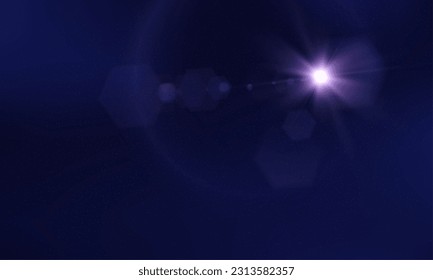 Bright light effect with rays and glare shines with golden light for vector illustration.	

