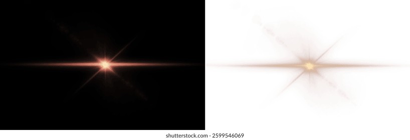 Bright light effects, glowing flares, and shining beams. Sparkling stars, flashes, and optical highlights create a magical atmosphere. Sunbeams, lasers, and energy bursts add brilliance and radiance.