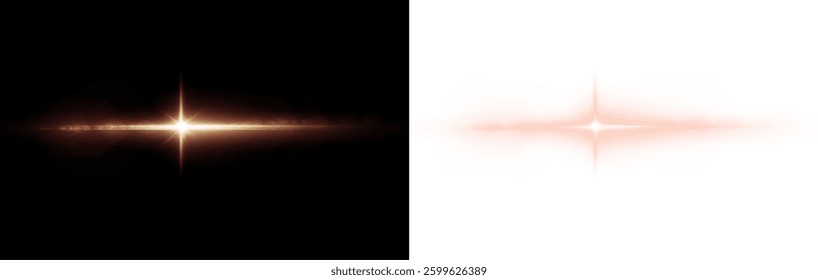 Bright light effects with red flares, glowing sparkles, and shining flashes. Festive bursts, glittering magic rays, and transparent spark elements. Vibrant decorations for celebrations and luxury.