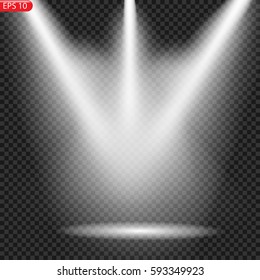 bright light output on the scene, the light bulb, spotlight