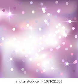 Bright light pink background. Festive design. New Year, Christmas, wedding, event style
