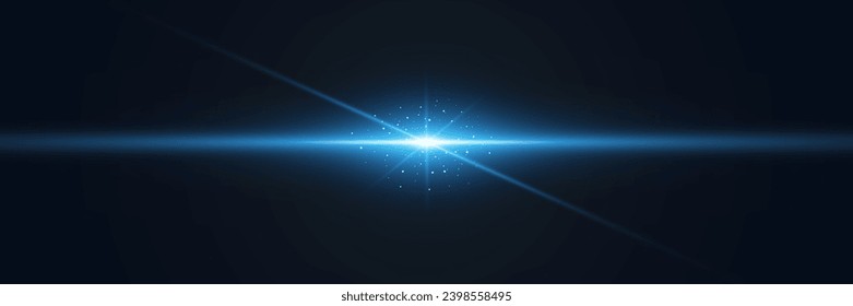 Bright light rays.Laser light on the background.	
