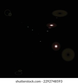 Bright light sky nature view vector 