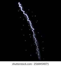 Bright lightning effect, lightning electric discharge, bright light effect PNG. Lightning energy discharge effect isolated on transparent background for web design and illustrations.