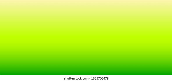 Bright Lime Color Green And Yellow Vector Empty Background Gradient Illustration