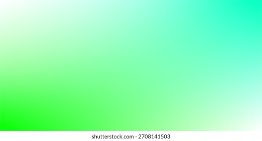 Verde-limão brilhante, menta e fundo de gradiente branco. Textura abstrata suave e energética para temas de primavera, frescos ou modernos
