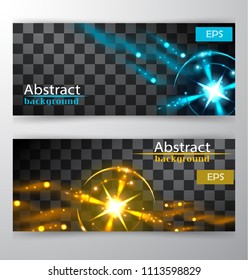 Bright lines abstract minimalistic web header swoosh waves. Vector illustration