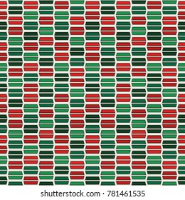 Bright lines background. Stylized macaroon abstract wallpaper. Seamless surface pattern with geometric ornament. Stripes motif. Digital paper for textile print, page fill. Vector art