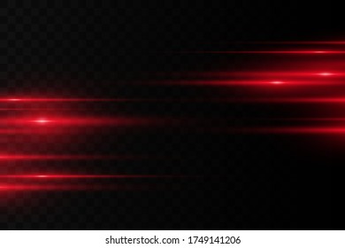 Bright lines on a dark background. Laser beams shine. Bright stripes on a dark background.