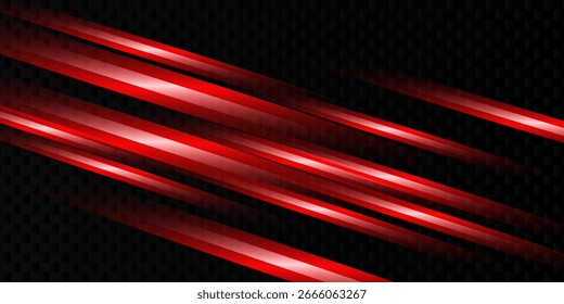 Líneas brillantes sobre un fondo oscuro. Los rayos láser brillan. Rayas brillantes sobre un fondo oscuro.