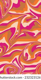 Bright Liquid Marble Pattern Element