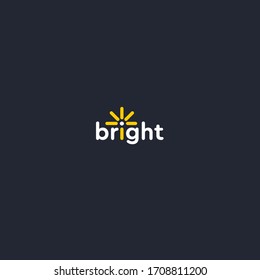 Bright Logo Type Spark Light Design