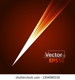 Bright magic background with lines, explosion emit. A flash of light from the center. Vector illustration.