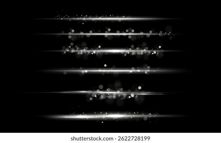 Helle magische Lichtexplosion mit Funken, Schimmer und strahlendem Glanz, festlichem Sternenhimmel am Nachthimmel, digitaler abstrakter Energie für Weihnachten oder Konzert-Design-Projekte