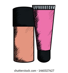 bright make up drawing icon