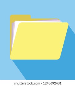 Bright Manila Folder Icon