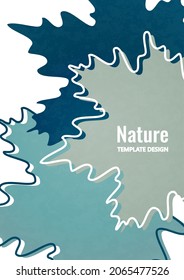 Bright maple leaves. Creative design. Vector illustration.