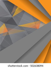 Bright material design. Corporate vector backdrop. Vertical elements for designs. Templates for brochures, annual reports and magazines. Eps10