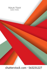 Bright material design. Corporate vector backdrop. Vertical elements for designs. Templates for brochures, annual reports and magazines. Eps10