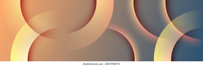 cover shapes minimal banner