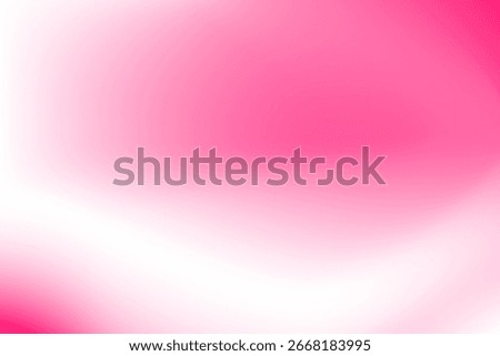 Bright and minimalist pink gradient background with smooth transitions and shades of white illumination. Ideal for use as a color-themed backdrop in design projects, presentations